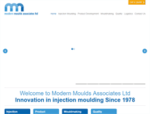 Tablet Screenshot of modernmoulds.com